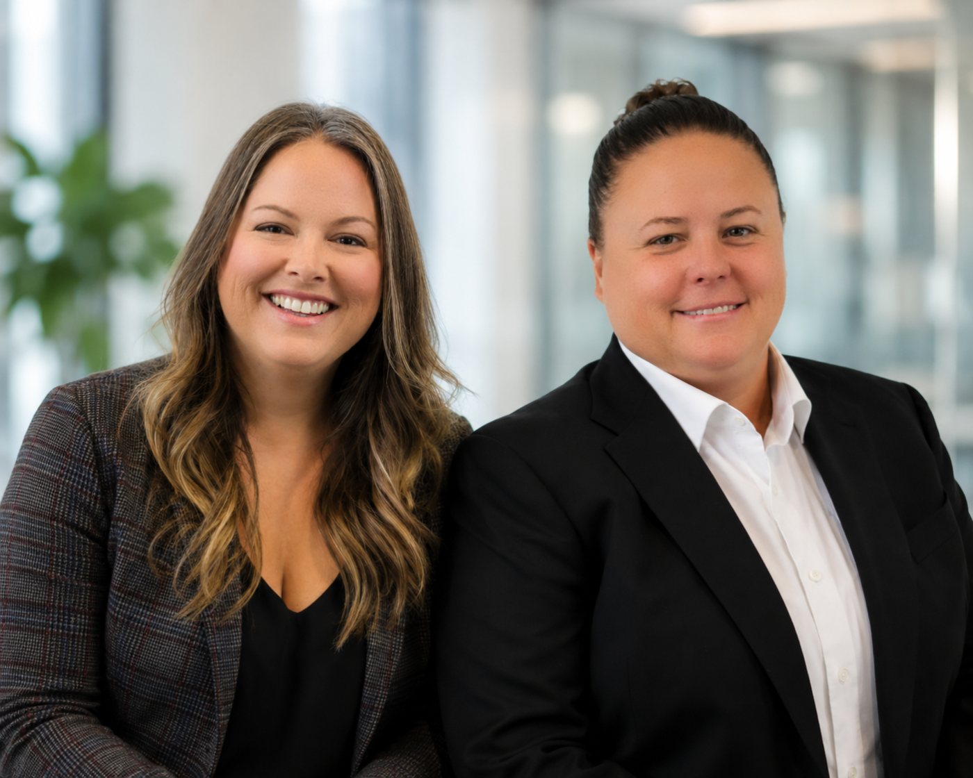 Lacey Benson, à gauche, et Stefanie McLean
